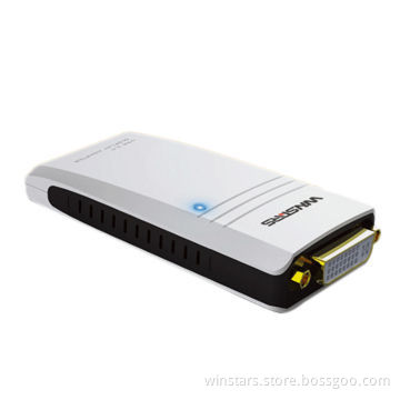 USB2.0 to DVI Adapter with Audio Output (1,920 x 1,080P) USB to HDMI® USB to VGA,